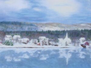 Granville Ferry Winter © 1991-2025 Teal Tide Studios