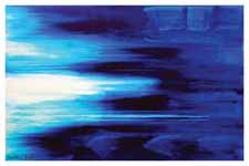 8 Postcards: Cobalt Blue