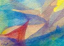 8 Greeting Cards: Kaleidoscope