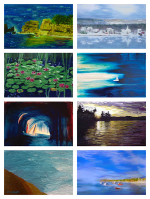 Postcard Collection: Seas